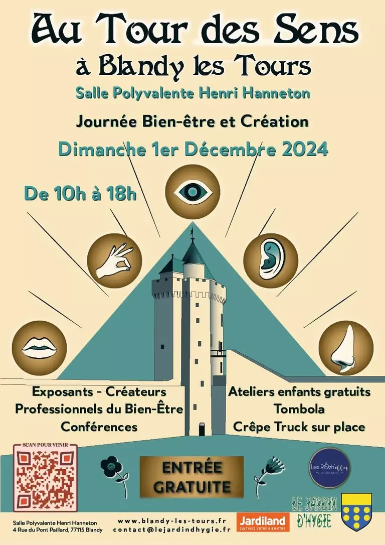 "Au tour des Sens" à Blandy les Tours
